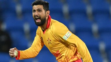 Sikandar Raza took three wickets as Zimbabwe stunned Pakistan in Perth
