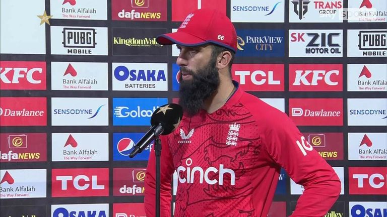 After England's T20 win over Pakistan, Moeen Ali spoke about the depth of his squad. 