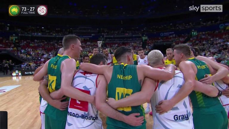 England Thorns, the national men's netball team, were beaten by Australia in their historic first Test in Sydney