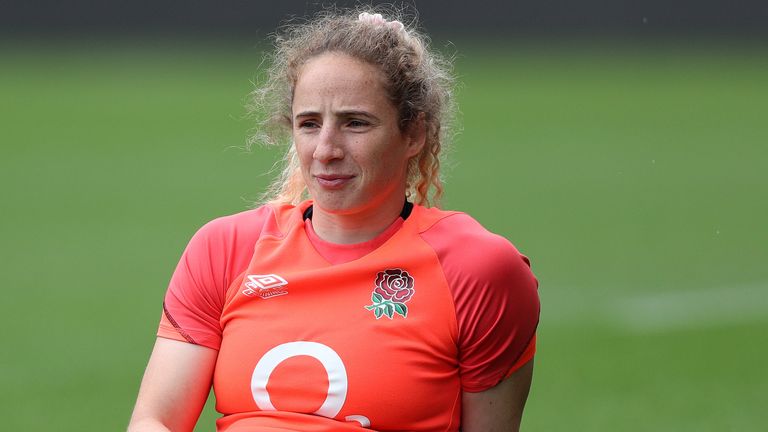 Abby Dow could make her first appearance since breaking her leg during the Six Nations in April
