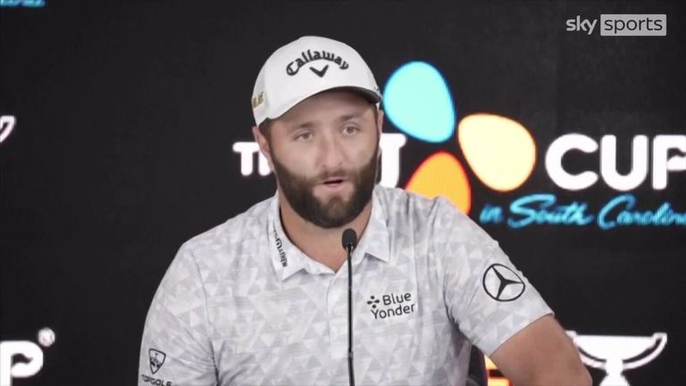Jon Rahm has dismissed Phil Mickelson's claim that the PGA Tour is on a 'downtrend' and says animosity between players won't work in a Ryder Cup team after Sergio Garcia said he'd rather not participate if he negatively influence his teammates