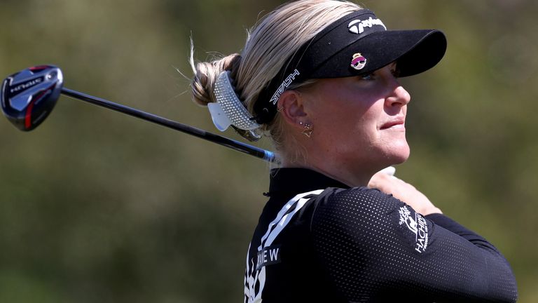 Charley Hull mixed five birdies with a lone bogey during her final round