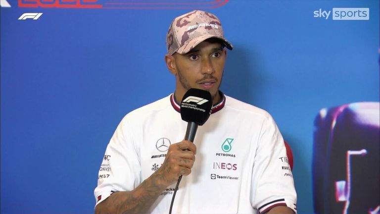 Lewis Hamilton discusses his car's performance in comparison to Red Bull's this season after Max Verstappen's victory at the United States Grand Prix