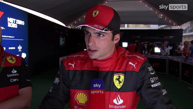 Sainz says he has high hopes of winning the United States Grand Prix