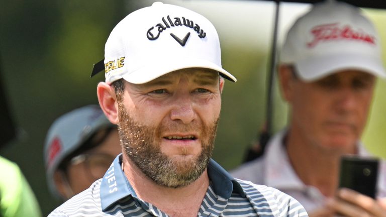 Branden Grace is one off the pace as he chases a second LIV Golf victory of the season