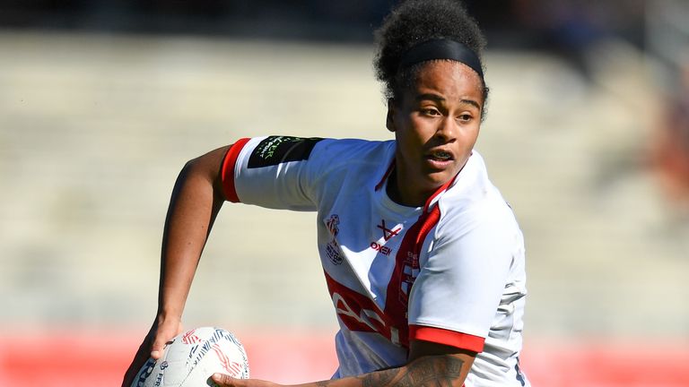 Canada-born prop Chantelle Crowl is fully behind her England team-mates when they take in the land of her birth in Saturday's Rugby League World Cup double-header in Wigan, but hopes the Ravens can shine on the global stage too.