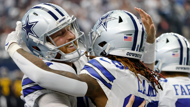 Cooper Rush and CeeDee Lamb, Dallas Cowboys