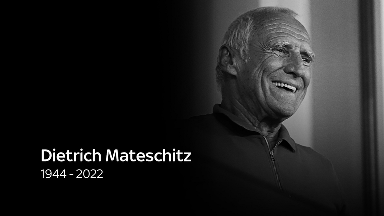 Red Bull founder and co-owner Dietrich Mateschitz has died aged 78