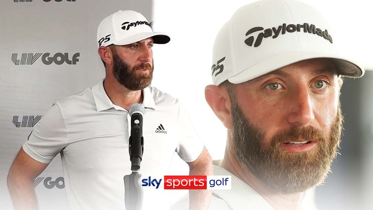 Dustin Johnson said earlier this month it would be fair for LIV Golf members to earn official world ranking points