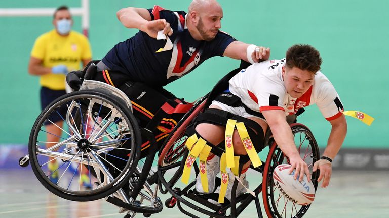 L'Angleterre et la France sont les deux favorites pour se battre pour la gloire à la Coupe du monde en fauteuil roulant
