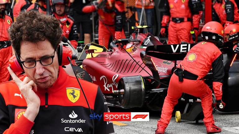 Aquí hay un vistazo a algunos de los mayores errores estratégicos de Ferrari en la temporada 2022 de F1.