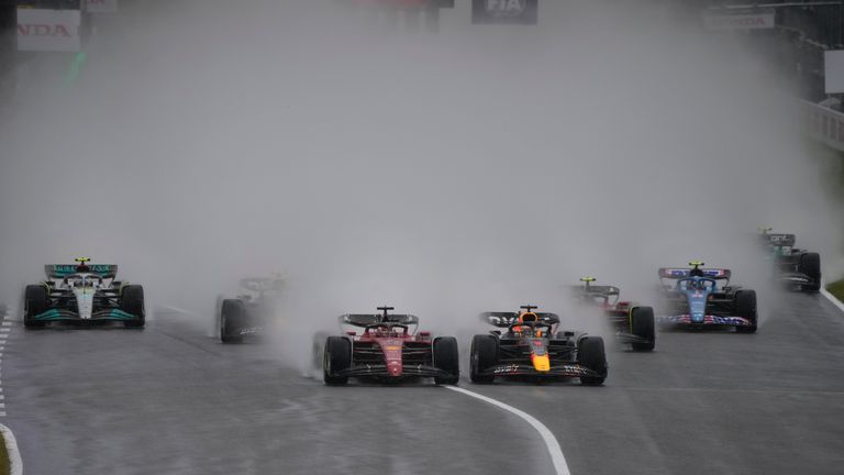 Karun Chandhok habla sobre un comienzo caótico del GP de Japón cuando la carrera tiene bandera roja bajo una fuerte lluvia