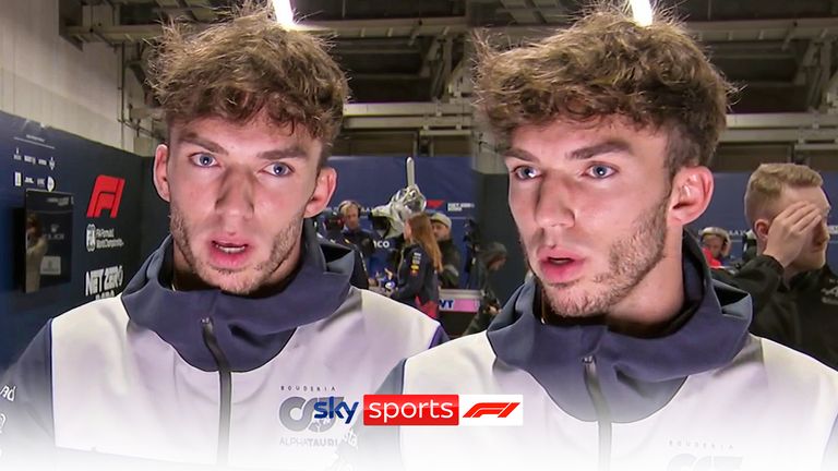 Pierre Gasly explained to Sky Sports how he feared for his life