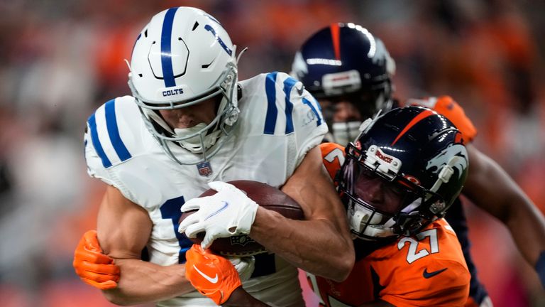 Highlights of the Indianapolis Colts against the Denver Broncos in Week Five of the NFL season