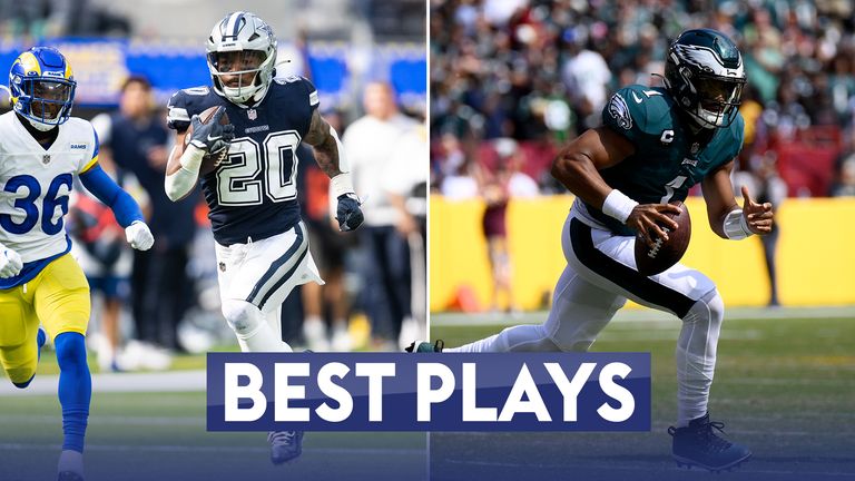 As the Cowboys face the Eagles this weekend, we take a look at some of the best plays from both teams' impressive starts to the season