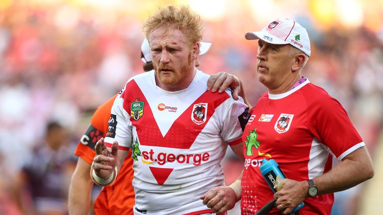 James Graham suffered over 100 concussions during his playing career