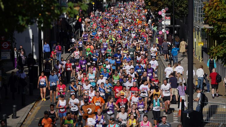 London Marathon: 36-year-old man dies after collapsing less than three miles from finish | Athletics News