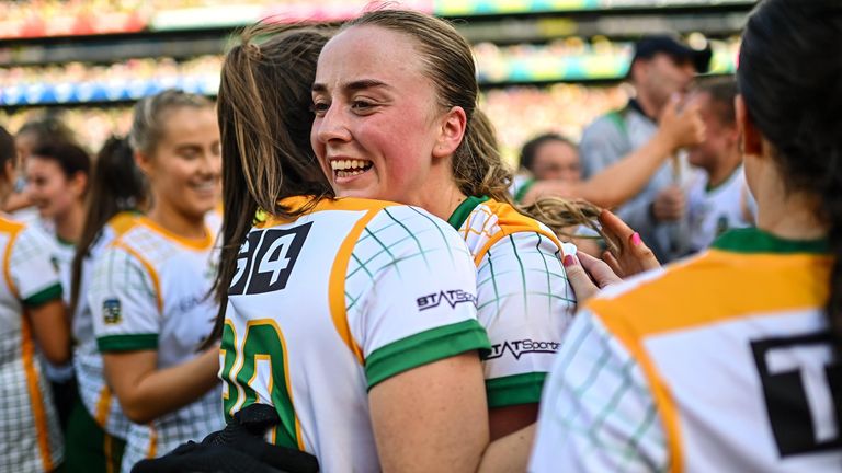 Cleary celebrates the 2022 All-Ireland final win over Kerry