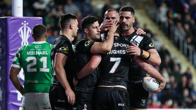 New Zealand registered 10 tries in victory at Headingley in Leeds
