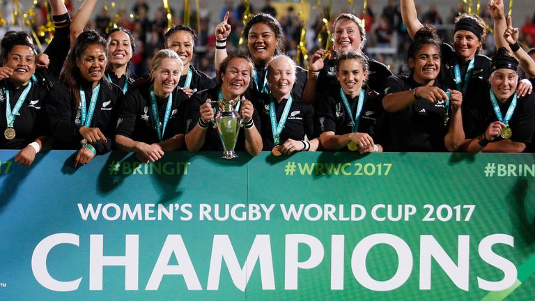 New Zealand's Black Ferns beat the Red Roses to the 2017 World Cup title in the final 