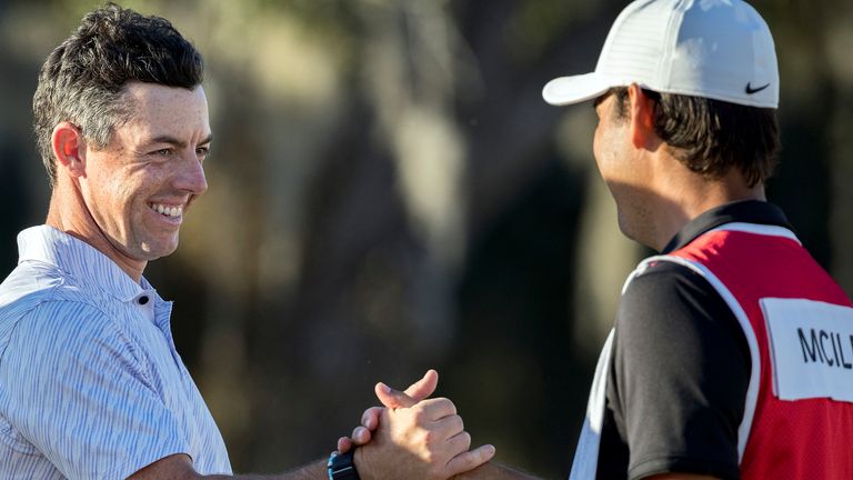 McIlroy mixed seven birdies with three bogeys on the final day to end the week on 17 under