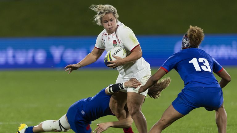 England Women's head coach Simon Middleton was full of praise for flanker Marlie Packer, who will captain the Red Roses in their World Cup clash against South Africa.
