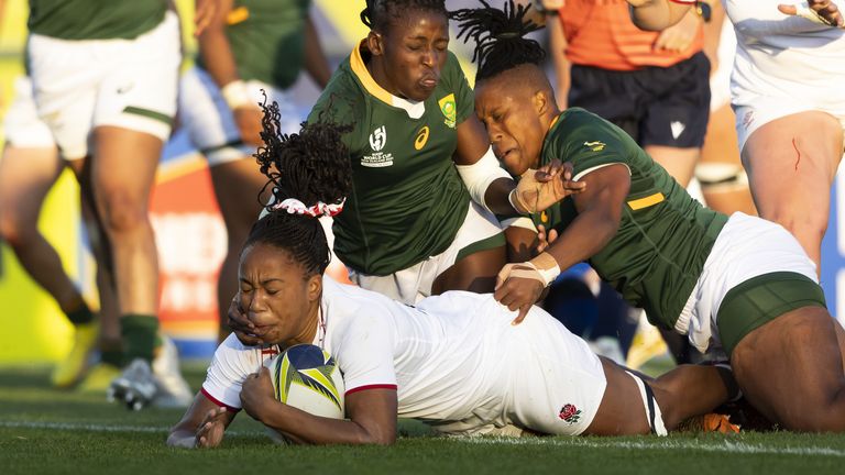 Sadia Kabeya has impressed for England so far during the Rugby World Cup