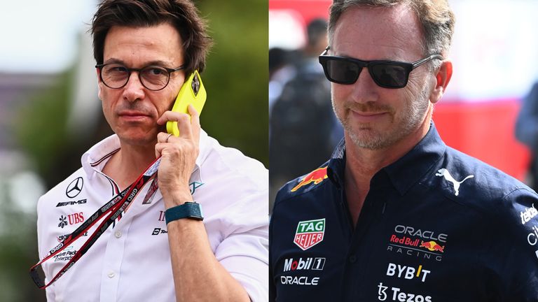 Toto Wolff memulai persaingan F1 2023 dengan pukulan main-main di bos Red Bull Christian Horner