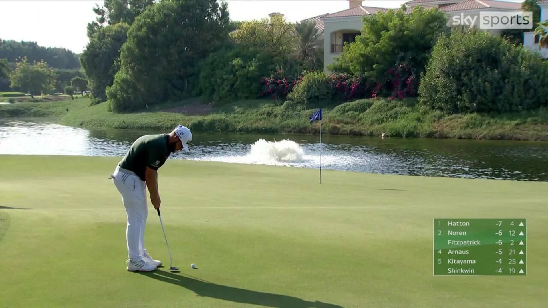 'That was naughty' - Hatton nails 'astonishing' birdie