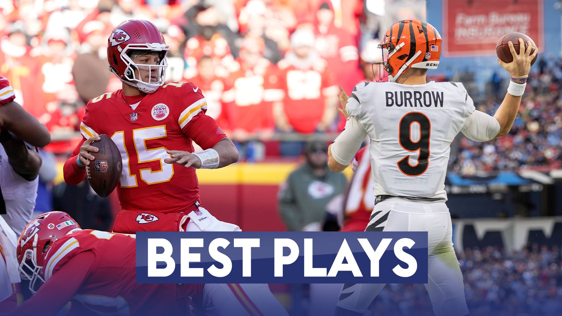 Patrick Mahomes vs Joe Burrow | Best Plays