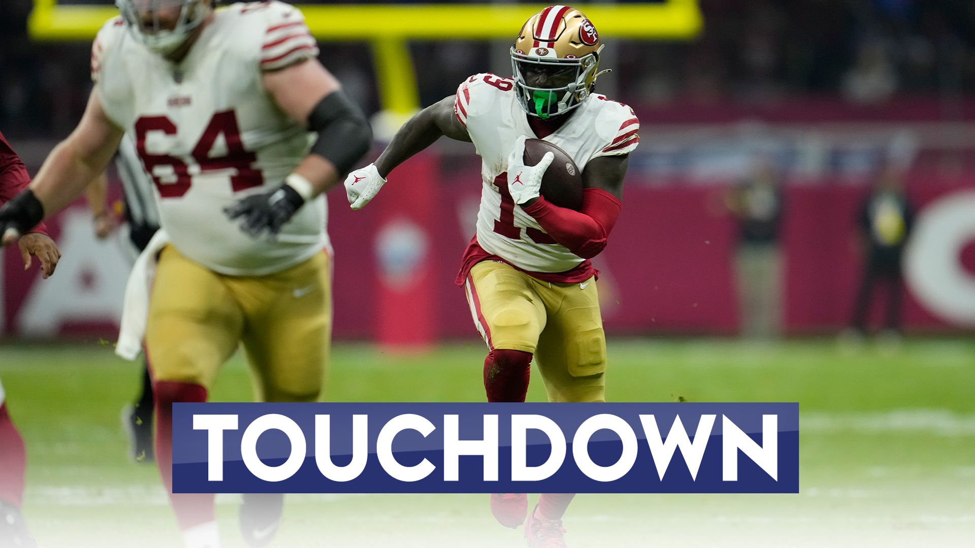 Samuel breaks loose for 39-yard TD