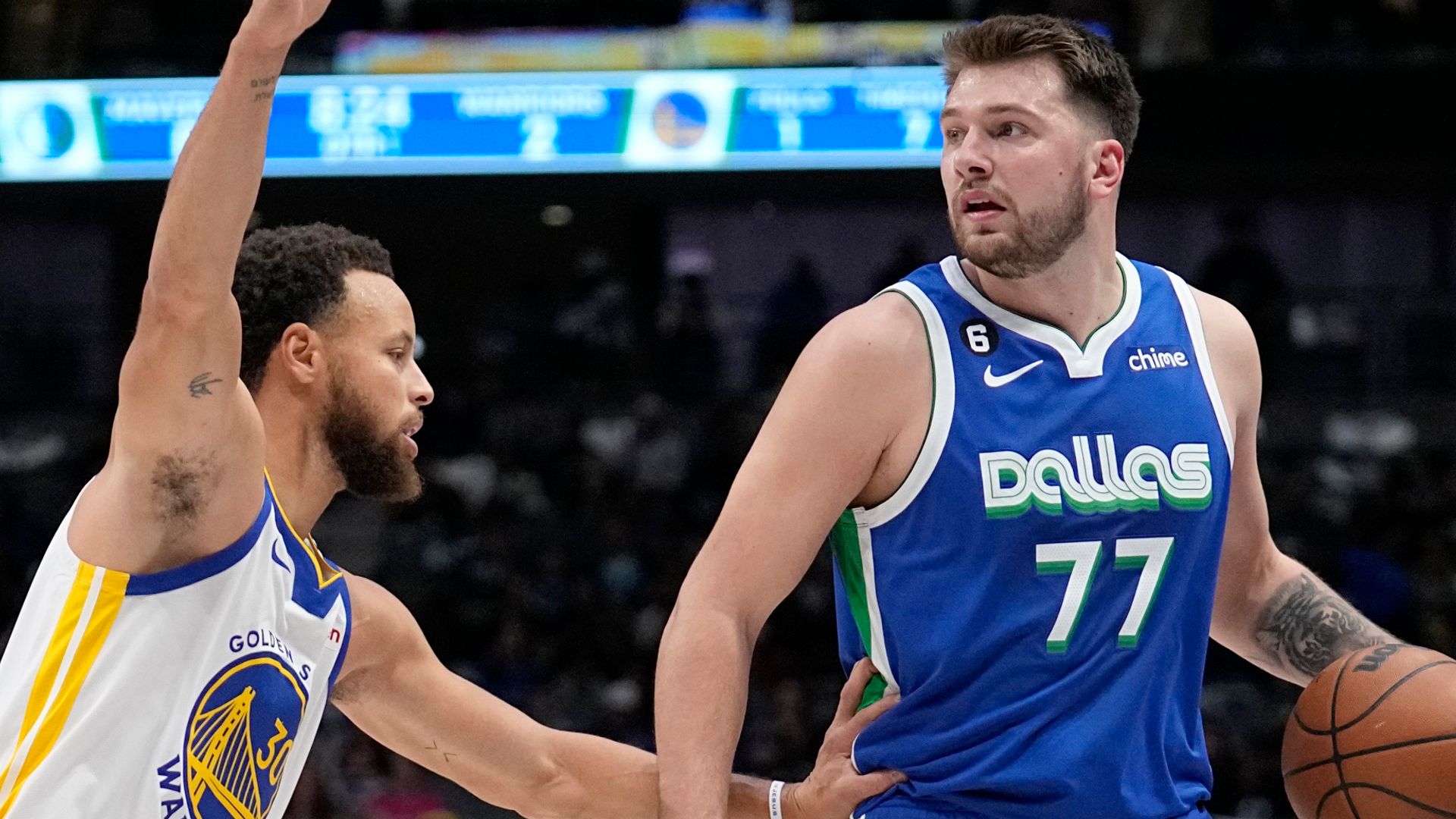 Doncic defeats Curry as Mavericks snap losing streak