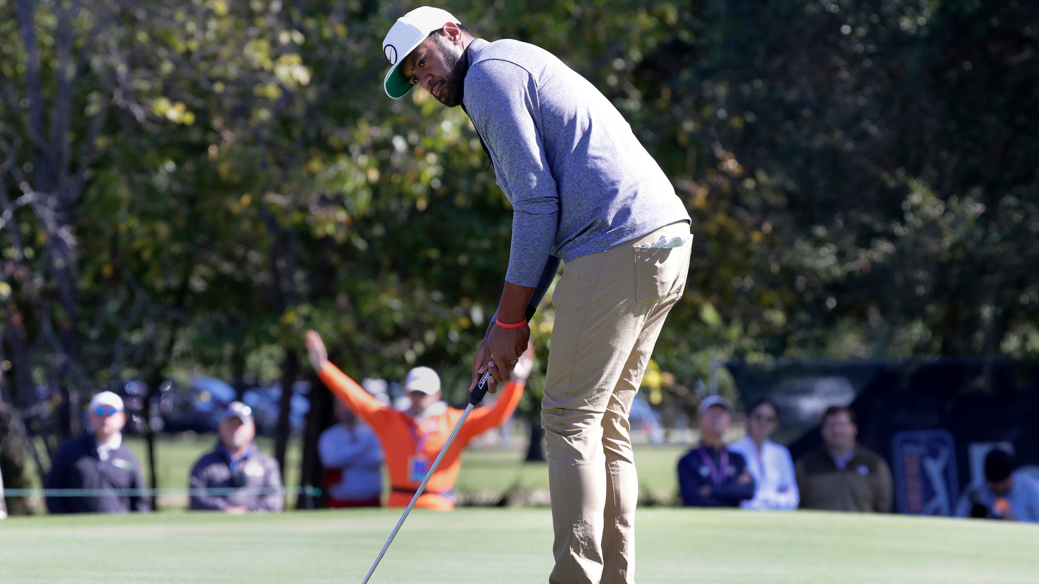 Houston Open Tony Finau continues winning habit as he takes clear victory; Im putting together a full-package game Golf News Sky Sports