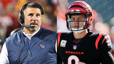 Image from Mike Vrabel vs Joe Burrow: NFL 'toughness' comes in all forms as Tennessee Titans and Cincinnati Bengals continue to snub adversity