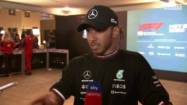 Lewis Hamilton se mostró decepcionado con el rendimiento de su Mercedes durante la clasificación para el Gran Premio de Abu Dhabi.