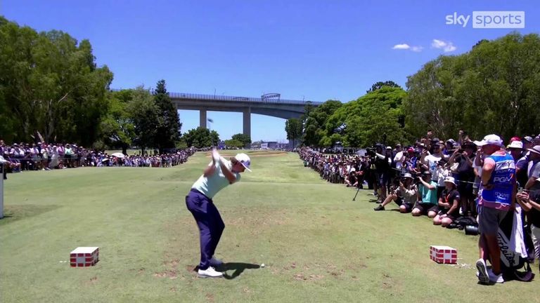 Highlights of the third round of the Australian PGA Championship in Brisbane.