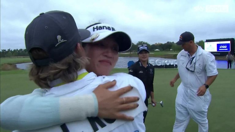 Watch the emotional moment Lydia Ko wins her 19th LPGA title 