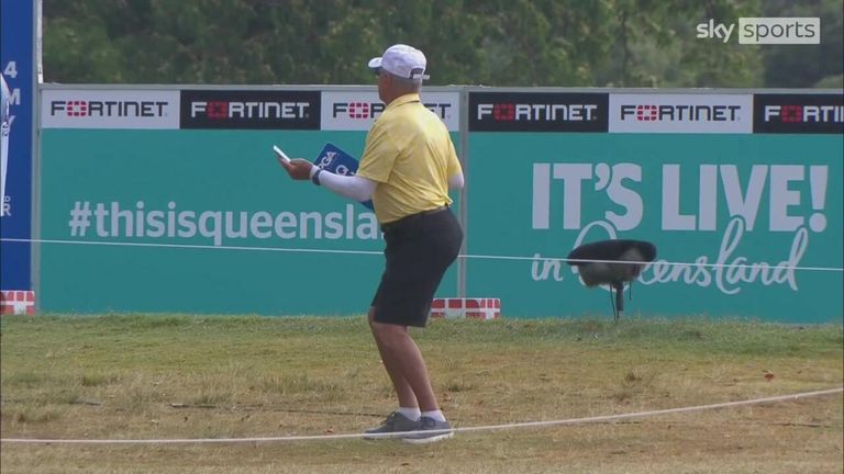 Check out the dance moves of one fan who had an amazing time at the Australian PGA Championship