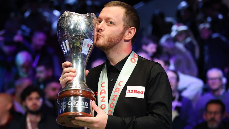 Mark Allen's three ranking titles in the 2022-23 season include the UK Championship