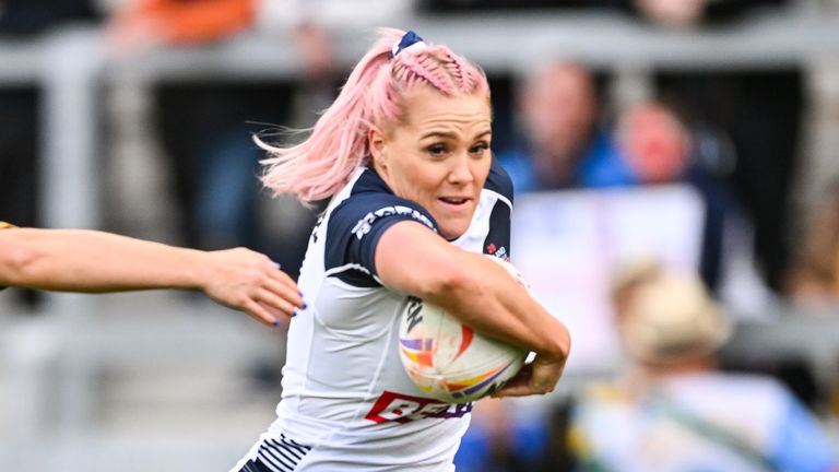 Amy Hardcastle is back in England's squad to face Papua New Guinea