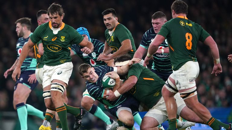 South Africa have suffered Test defeats to Ireland and France already this autumn
