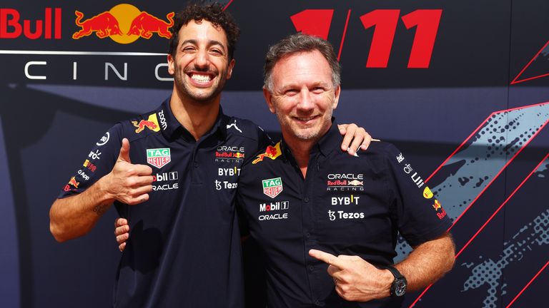 Daniel Ricciardo telah kembali ke Red Bull sebagai pembalap ketiga untuk 2023
