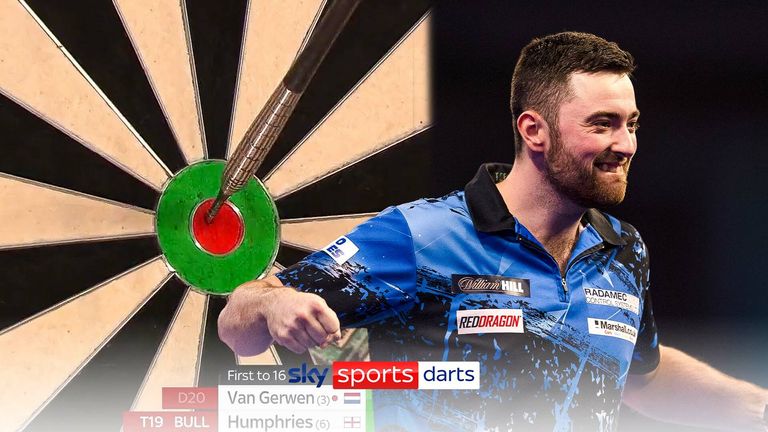 All the best finishes from the quarter-finals on Saturday night at the Grand Slam of Darts in Wolverhampton.