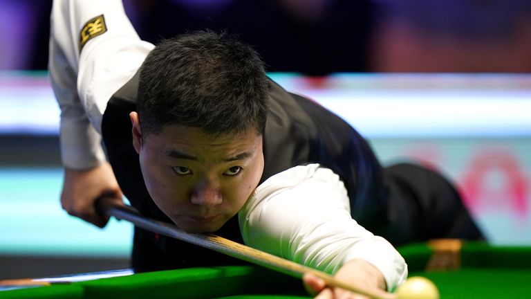 Ding Junhui now faces Tom Ford on Saturday