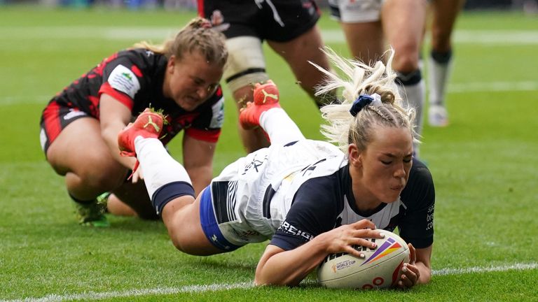 Hollie-Mae Dodd helped England reach the semi-finals of last year's World Cup