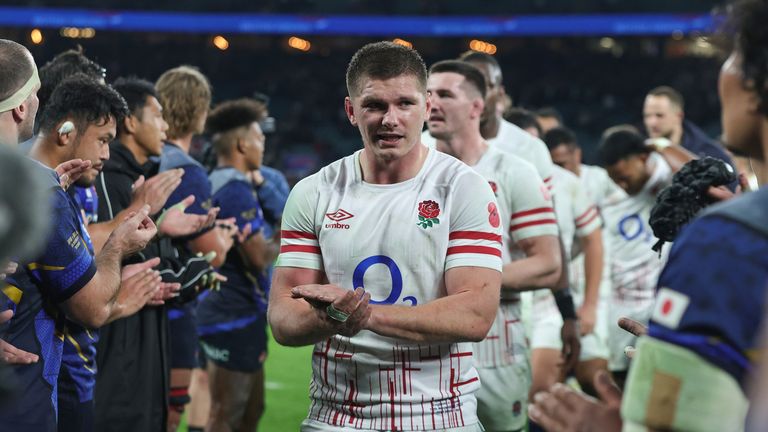 Owen Farrell praised his side's performance and believes they have moved in the right direction
