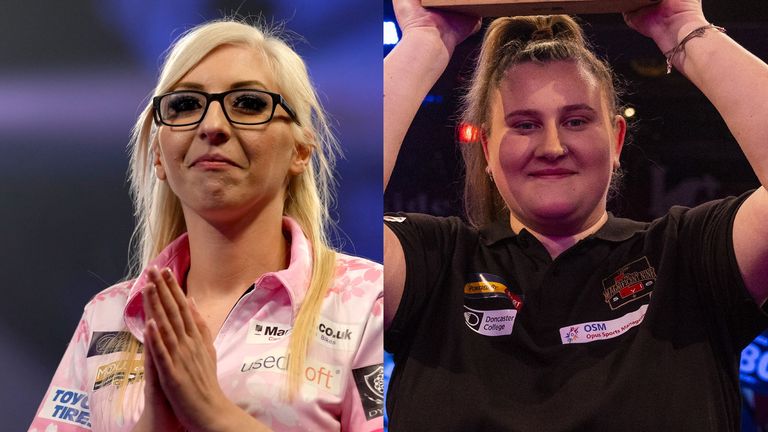 Fallon Sherrock and Beau Greaves have discovered their opponents for this year's World Darts Championship