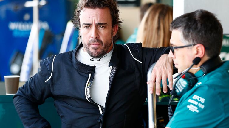 Alonso, 41, brings a wealth of experience to the British team.