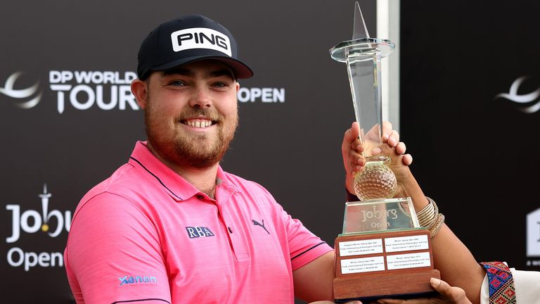 Dan Bradbury aseguró un lugar en el Abierto del próximo año después de su victoria en el Joburg Open de cuento de hadas