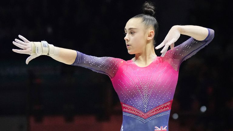 Gadirova was left 'speechless' after picking up her bronze medal